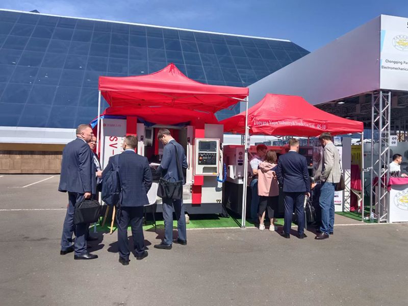 洛陽宇捷精工在莫斯科參展火爆現場！